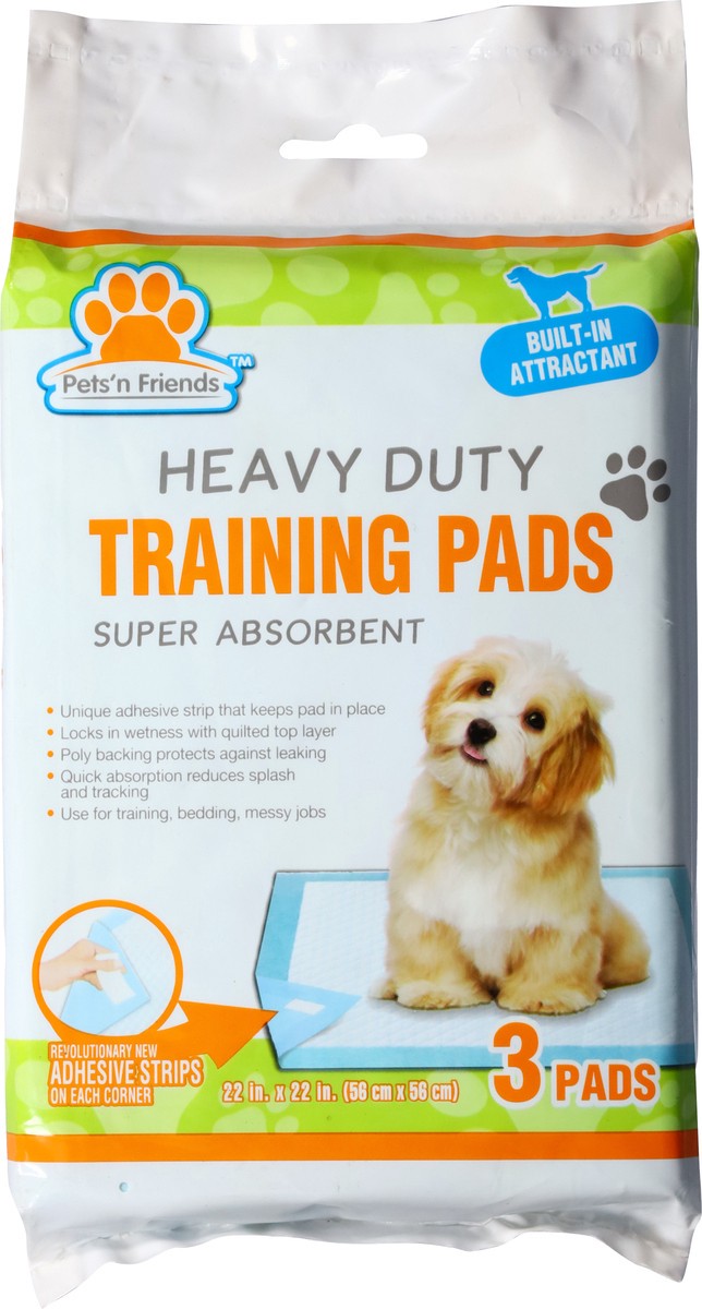 slide 10 of 13, Pets'n Friends Heavy Duty Training Pads 3 ea, 3 ct