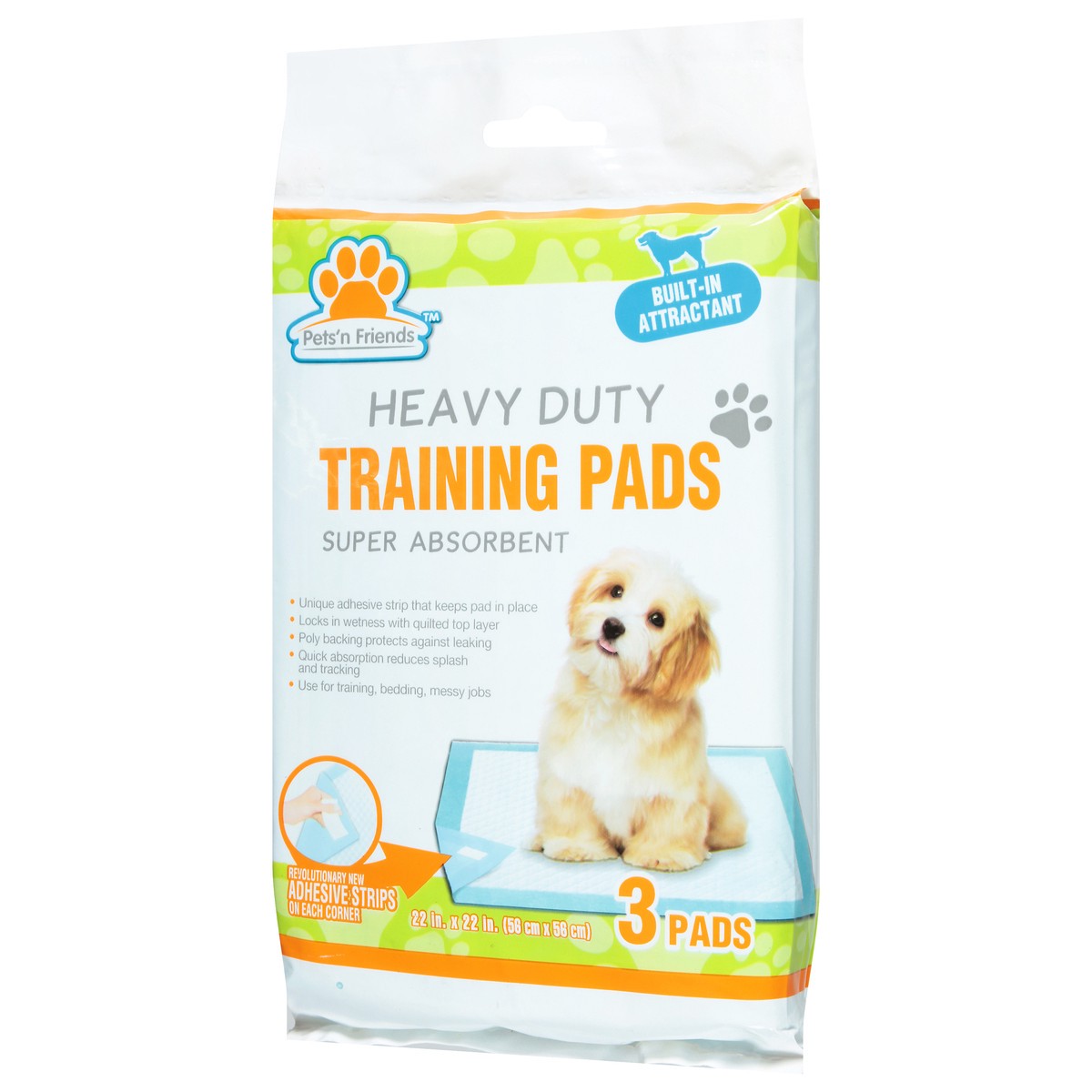 slide 8 of 13, Pets'n Friends Heavy Duty Training Pads 3 ea, 3 ct