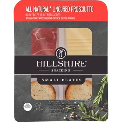 Hillshire Farm Hillshire Snacking Small Plates, Prosciutto Deli Lunch Meat with White Cheddar Cheese, 2.4 oz