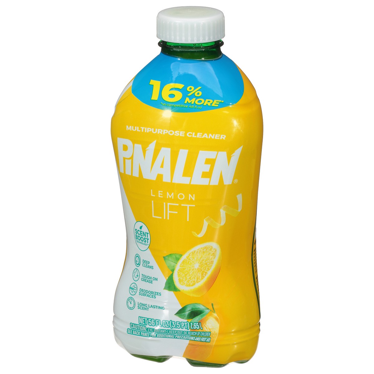 slide 3 of 9, Pinalen Lemon Multipurpose Cleaner, 56 fl oz