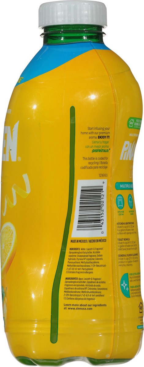 slide 8 of 9, Pinalen Lemon Multipurpose Cleaner, 56 fl oz