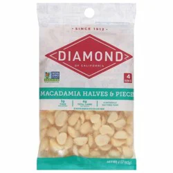 Diamond Macadamia, Halves & Pieces
