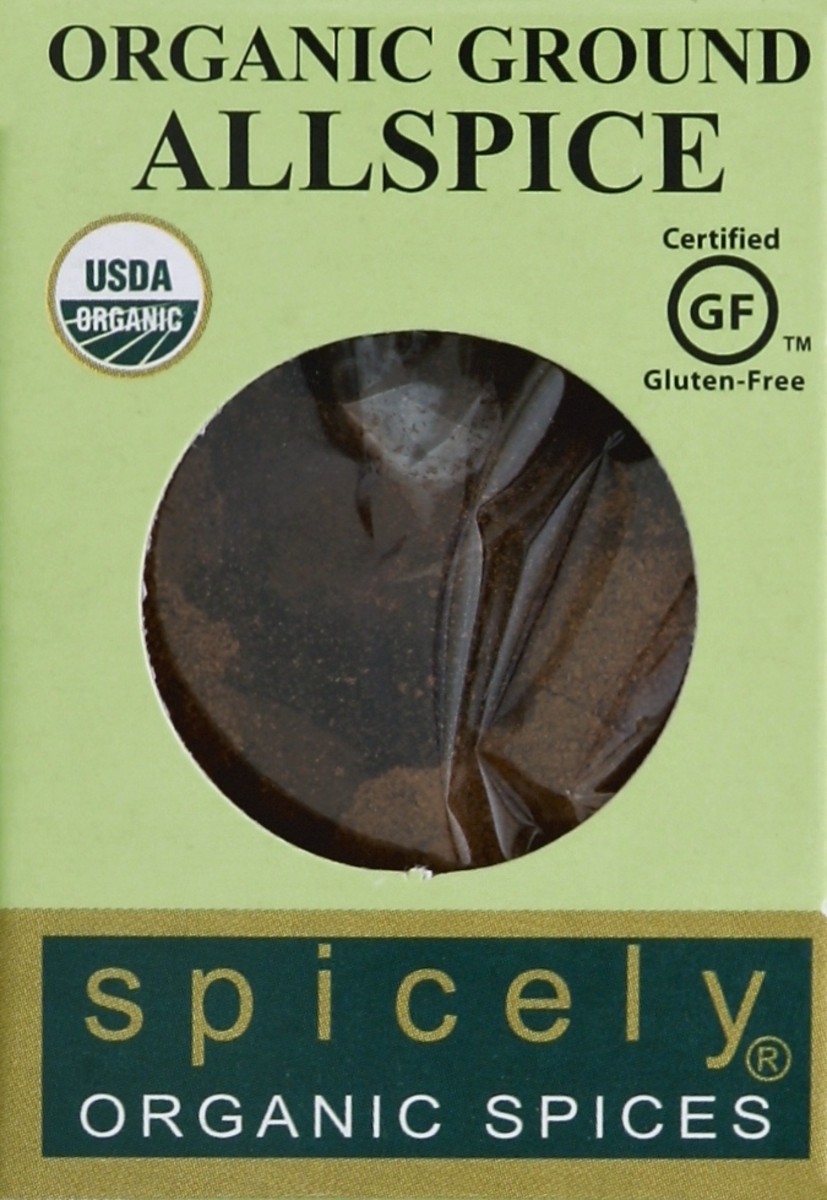 slide 2 of 4, Spicely Organic Spices Allspice 0.45 oz, 0.45 oz