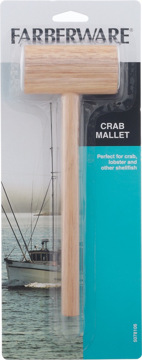 slide 1 of 10, Farberware Seafood Wood Crab Mallet, 1 ct