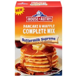 House-Autry Pancake & Waffle Buttermilk Supreme Complete Mix 18 oz