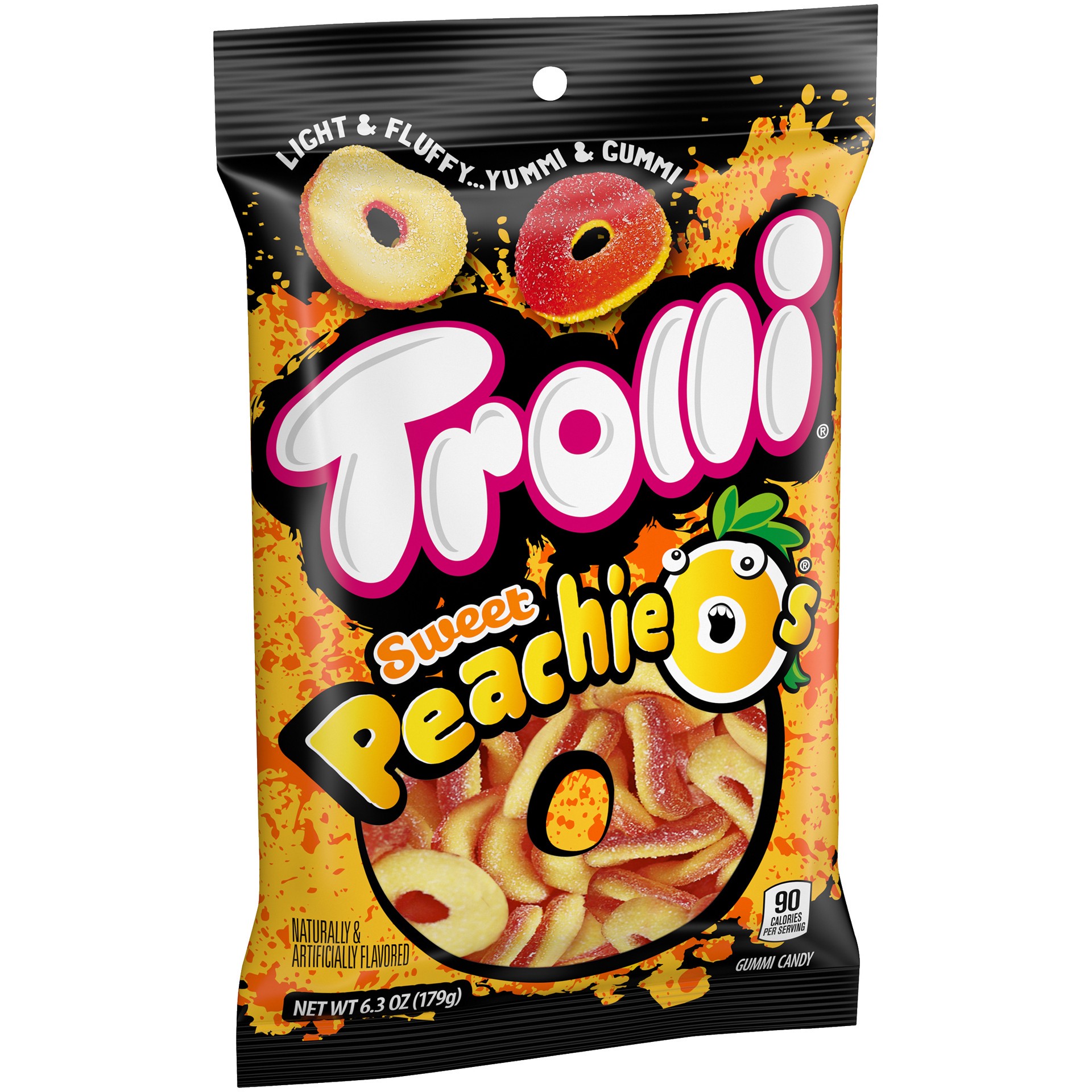 slide 4 of 5, Trolli Sweet Peachie Gummi Candy 6.3 oz, 6.3 oz