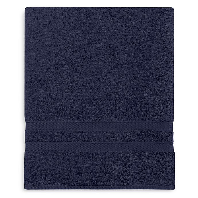 slide 1 of 3, Wamsutta Ultra Soft MICRO COTTON Bath Sheet - Navy, 1 ct