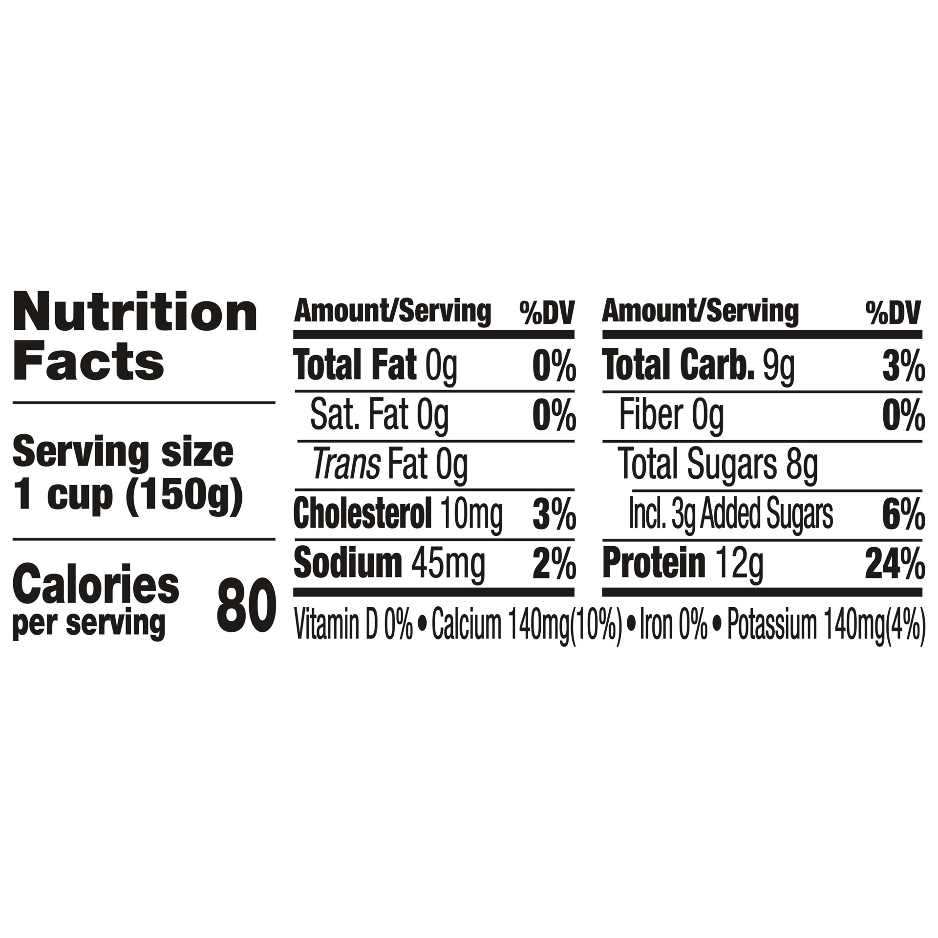 slide 3 of 5, Dannon Light + Fit Key Lime Greek Fat Free Yogurt, Creamy and Delicious Gluten Free Yogurt, 5.3 OZ Yogurt Cup, 5.3 oz