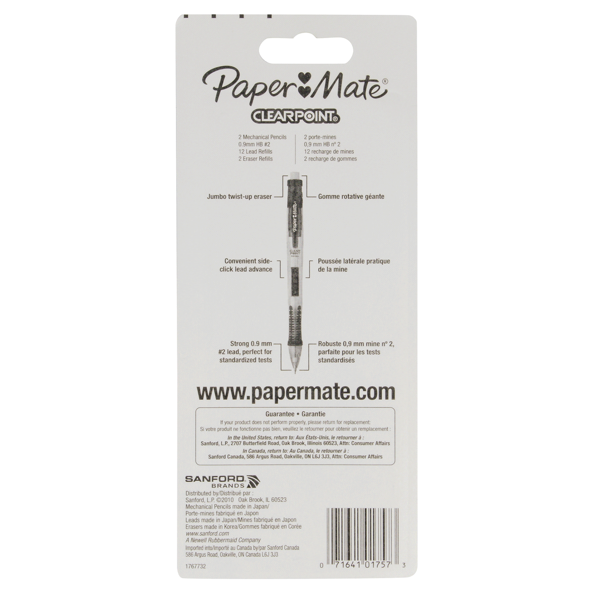 slide 2 of 2, Paper Mate Clearpoint 07mm Mechanical Pencil Set 2 Pack, 2 ct