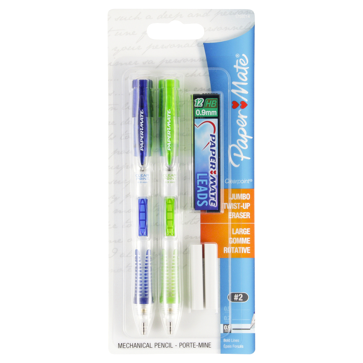slide 1 of 2, Paper Mate Clearpoint 07mm Mechanical Pencil Set 2 Pack, 2 ct