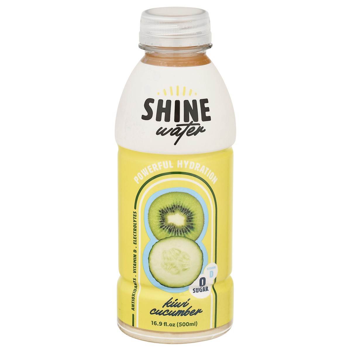 slide 1 of 9, Shine Water Flavored Water Coconut Lime 16.9 Ounce Can, 16.9 oz