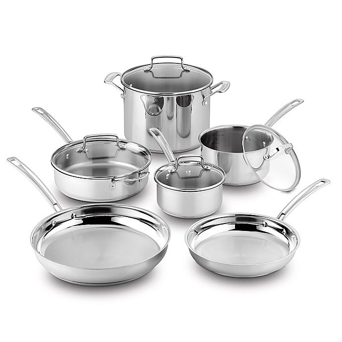 slide 1 of 1, Cuisinart Chef's Classic Cookware Set, 10 ct