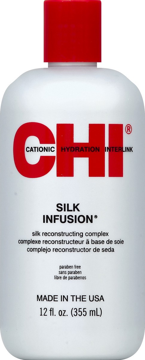 slide 2 of 2, CHI Silk Infusion Silk Reconstructing Complex, 12 oz