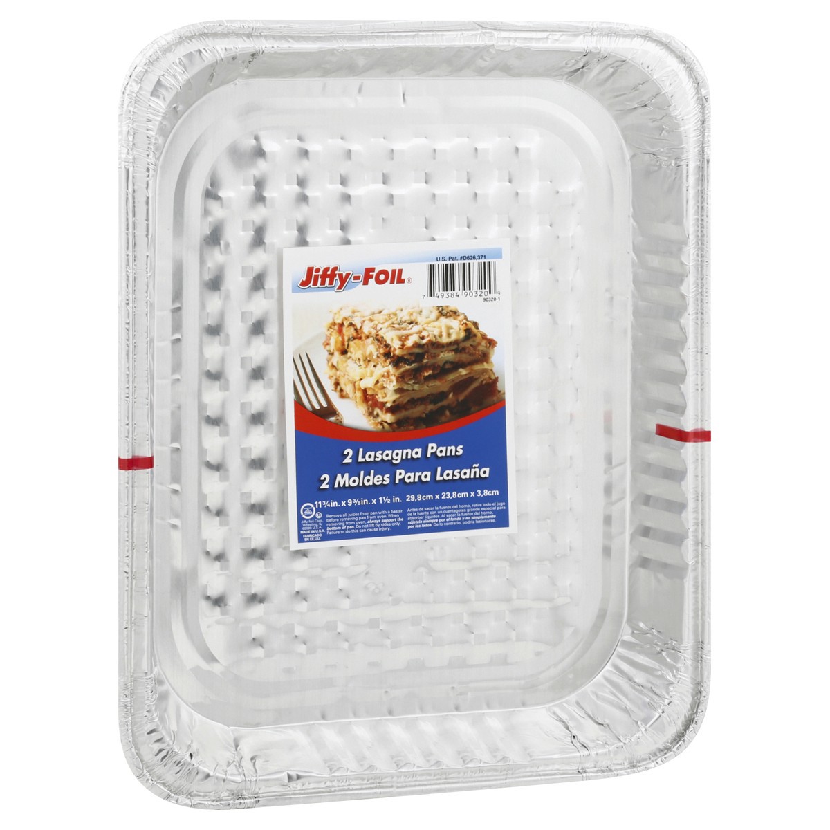 slide 4 of 11, Jiffy-Foil Home Select Jiffy Lasagna Pan, 2 ct