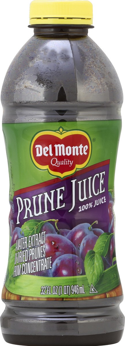 slide 2 of 4, Del Monte Prune Juice-Plastic - 32 oz, 32 oz