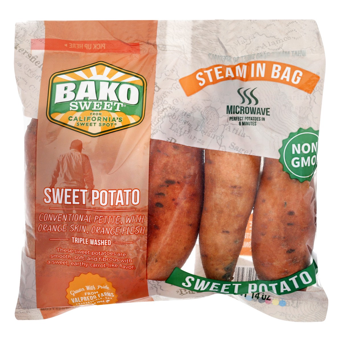 slide 9 of 13, Bako Sweet Sweet Potato 14 oz, 14 oz