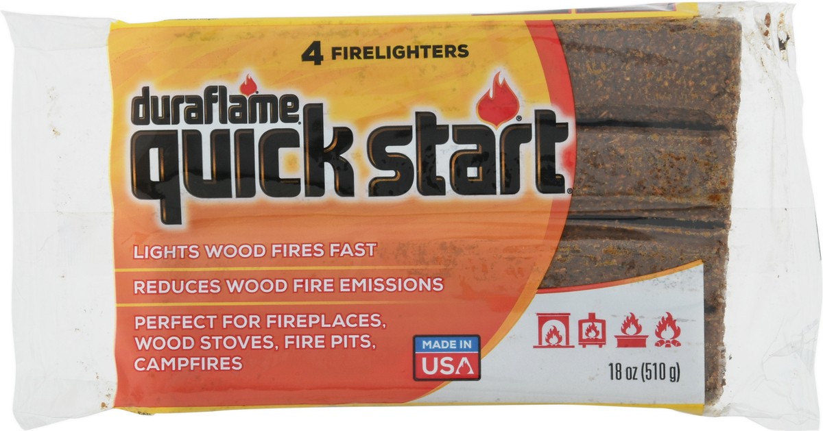 slide 5 of 12, Duraflame Quick Start Firelighters 18 oz, 18 oz