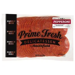 Smithfield Prime Fresh Pepperoni, 14 oz