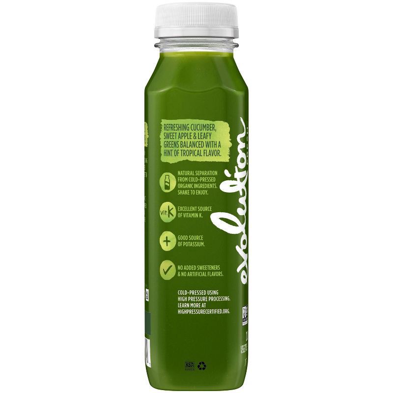 slide 3 of 3, Evolution Fresh Organic Sweet Apple Greens Cold-Pressed Vegetable & Fruit Juice Blend 11 oz., 11 fl oz