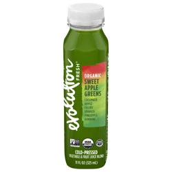 Evolution Fresh Organic Sweet Apple Greens Cold-Pressed Vegetable & Fruit Juice Blend 11 oz.