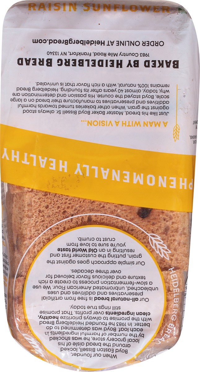 slide 7 of 9, Heidelberg Raisin Sunflower Bread - 20 oz, 20 oz