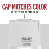 slide 17 of 29, Rust-Oleum Stops Rust Clean Metal Primer Spray 7780830, Flat White, 12 oz