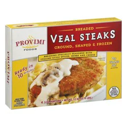 Provimi Veal Steaks, Breaded
