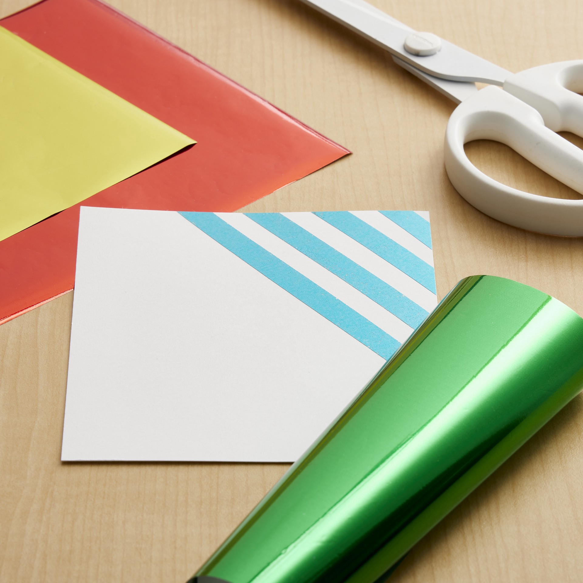 slide 4 of 4, Multicolor Foil Transfer Sheets By Recollections, 5.5" X 5.5", 5.5 in x 5.5 in