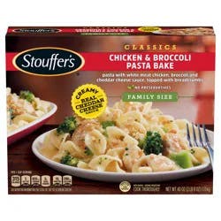 Stouffer's Family Size Cheesy Chicken and Broccoli Pasta Bake Frozen Meal