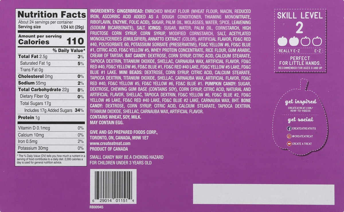 slide 8 of 9, Create A Treat Pre-Built Haunted House Building Kit 1.54 lb, 1.54 lb