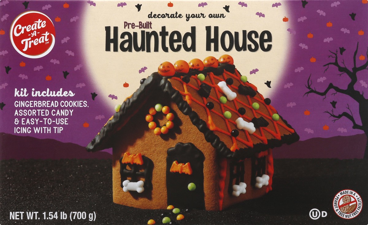 slide 2 of 9, Create A Treat Pre-Built Haunted House Building Kit 1.54 lb, 1.54 lb