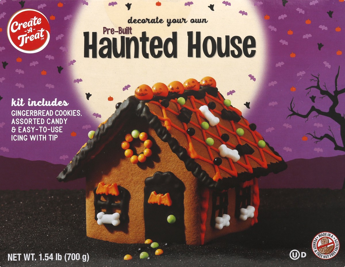 slide 5 of 9, Create A Treat Pre-Built Haunted House Building Kit 1.54 lb, 1.54 lb