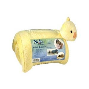 slide 1 of 1, Nojo Pillow Buddies Pillow & Blanket Set Yellow, 1 ct