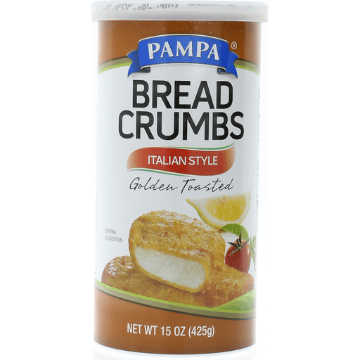 slide 1 of 1, Pampa Italian Bread Crumbs, 15 oz