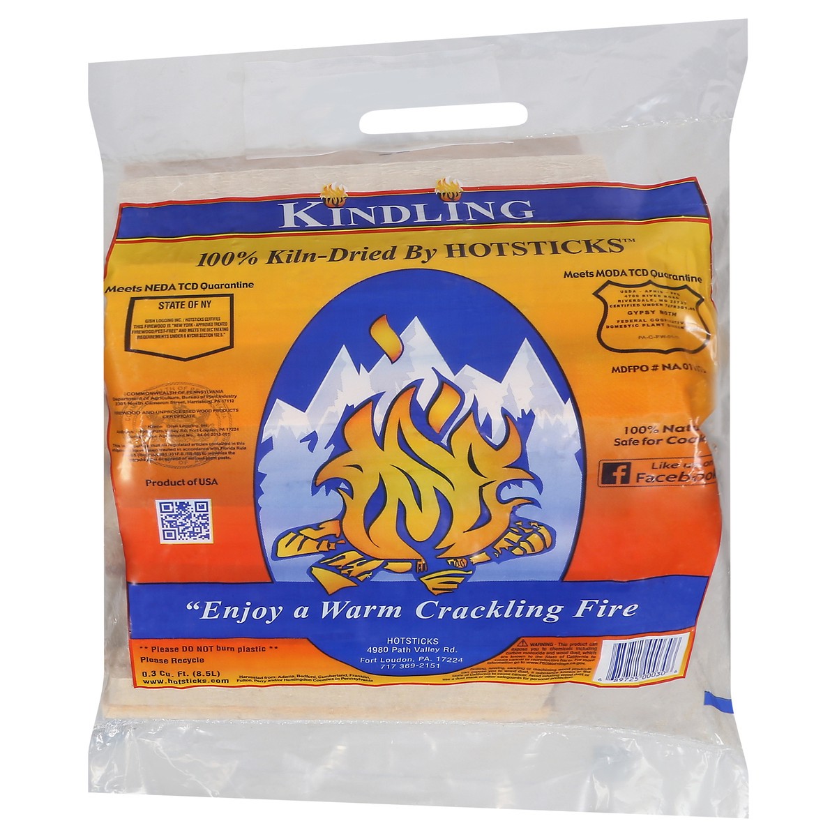 slide 9 of 9, Kindling Kiln-Dried Firewood 1 ea, 1 ct