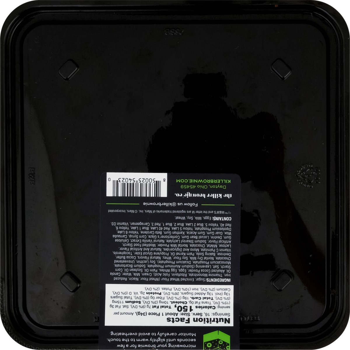 slide 11 of 13, Killer Brownie Chocolate Fudge Brownie 16 ea, 16 ct