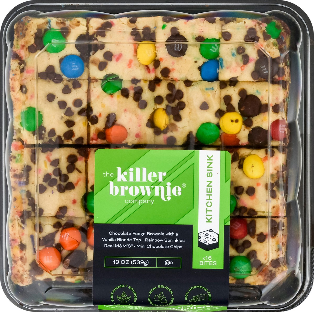 slide 12 of 13, Killer Brownie Chocolate Fudge Brownie 16 ea, 16 ct