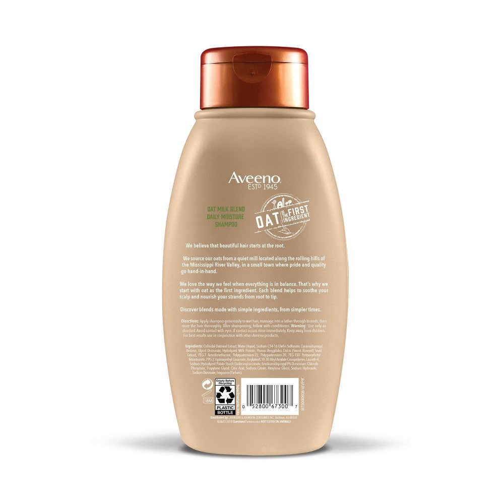 slide 9 of 9, Aveeno Scalp Soothing Oat Milk Blend Shampoo, 12 Fl. Oz, 12 fl oz