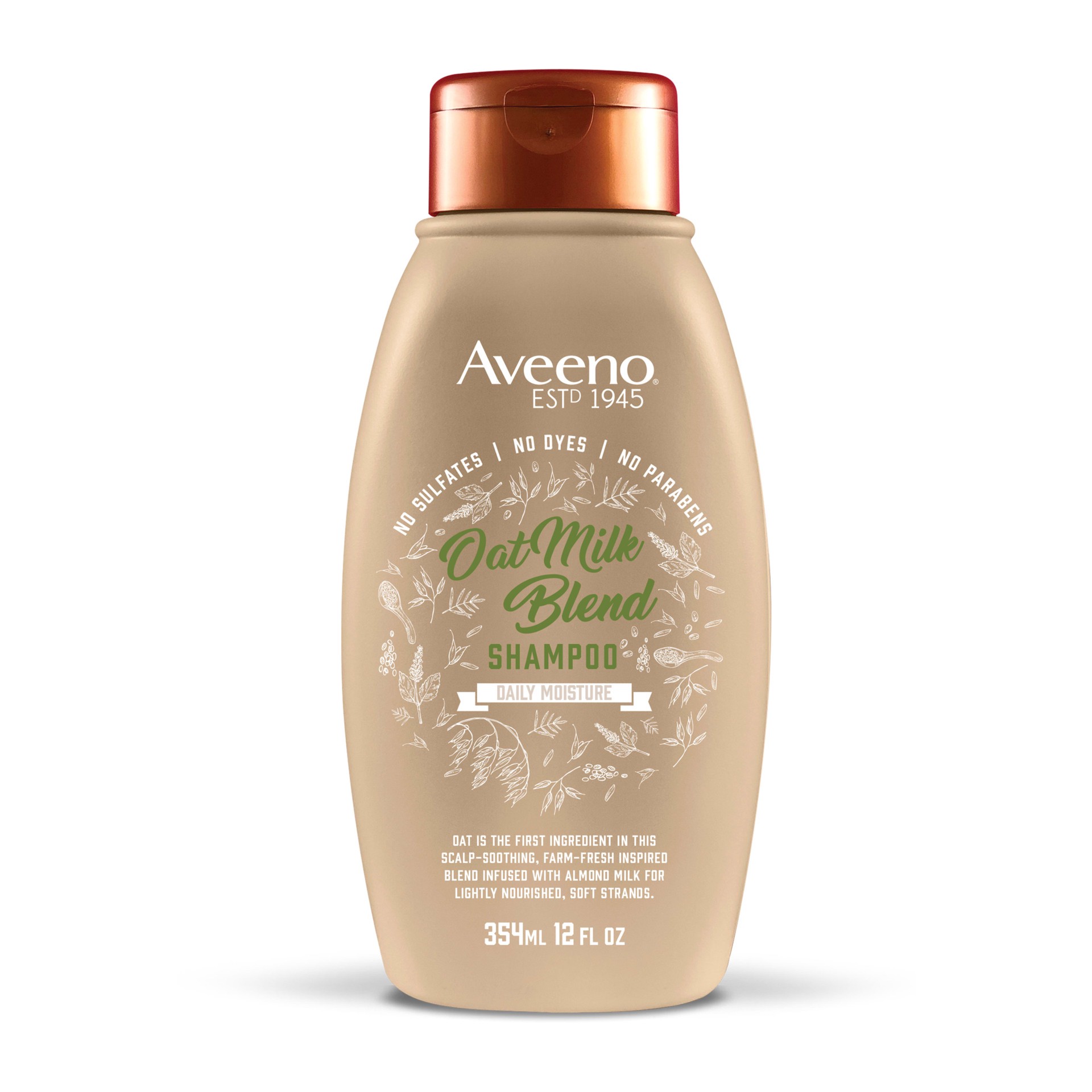 slide 1 of 9, Aveeno Scalp Soothing Oat Milk Blend Shampoo, 12 Fl. Oz, 12 fl oz