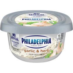 Philadelphia Garlic And Herb Cream Cheese Spread