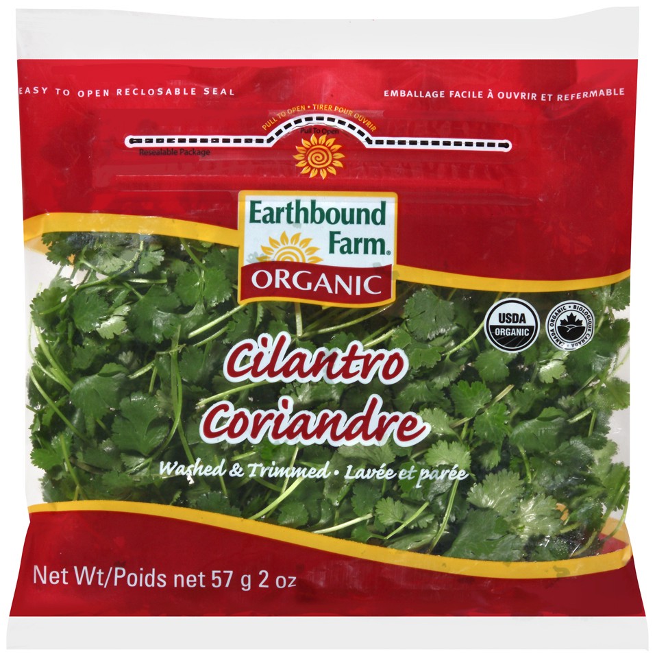 slide 1 of 5, Earthbound Farm Organic Cilantro, 2 oz