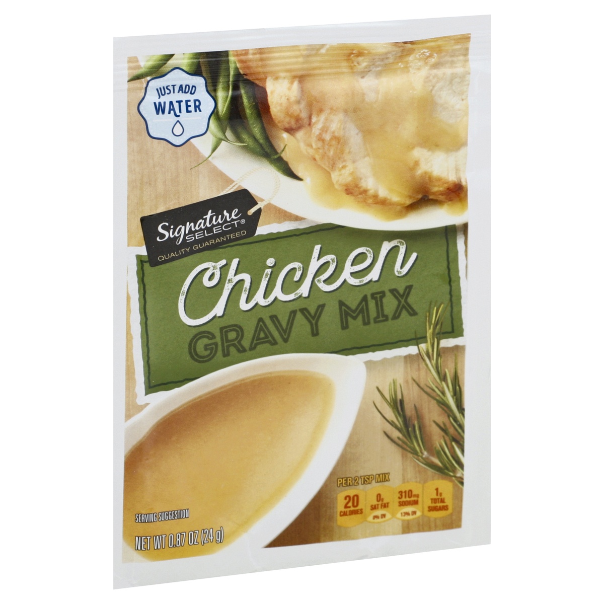 slide 9 of 9, Signature Select Chicken Gravy Mix 0.87 oz,