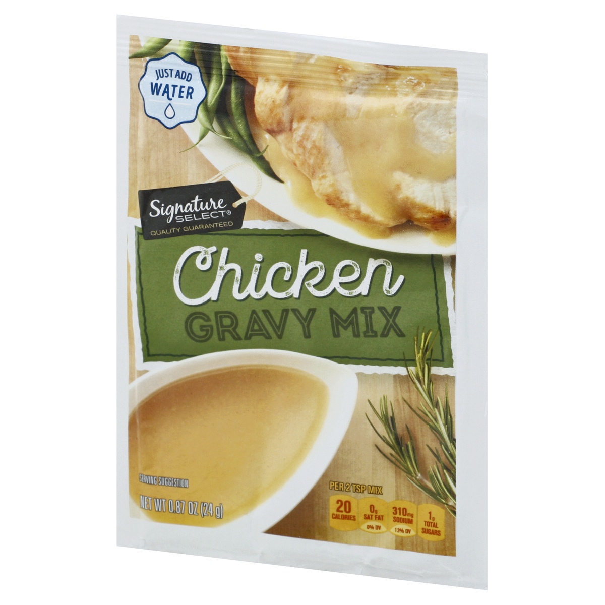 slide 2 of 9, Signature Select Chicken Gravy Mix 0.87 oz,