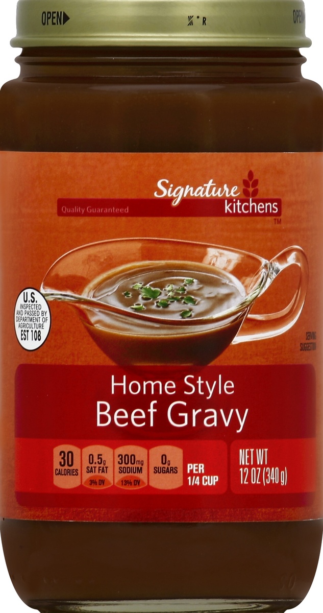 slide 2 of 2, Signature Select Gravy 12 oz, 