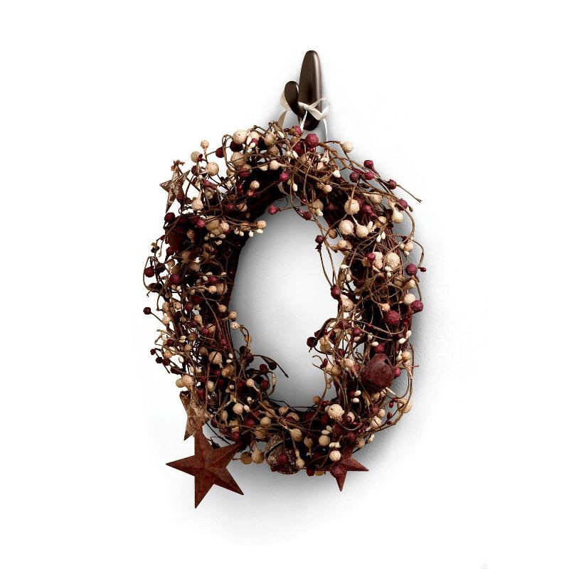 slide 5 of 14, Command 2pk Medium Sized Forever Classic Decorative Hooks Oil Rubbed Bronze: Wall & Towel Hooks, 3lb Capacity, Metal, 2 ct, 3 lb