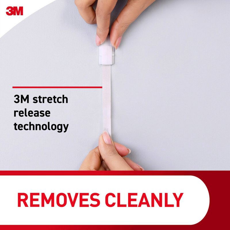 slide 10 of 12, Command 2pk Medium Sized Forever Classic Decorative Hooks Brushed Nickel: Metal Wall Hooks, 3 lb Capacity, Silver, 2 ct, 3 lb