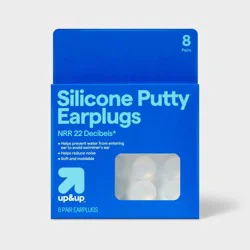 Ultra Soft Silicone Putty Earplugs - 8 pair - up&amp;up™