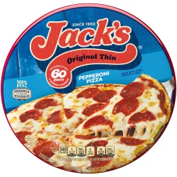 Jack's Original Thin Crust Pepperoni Pizza