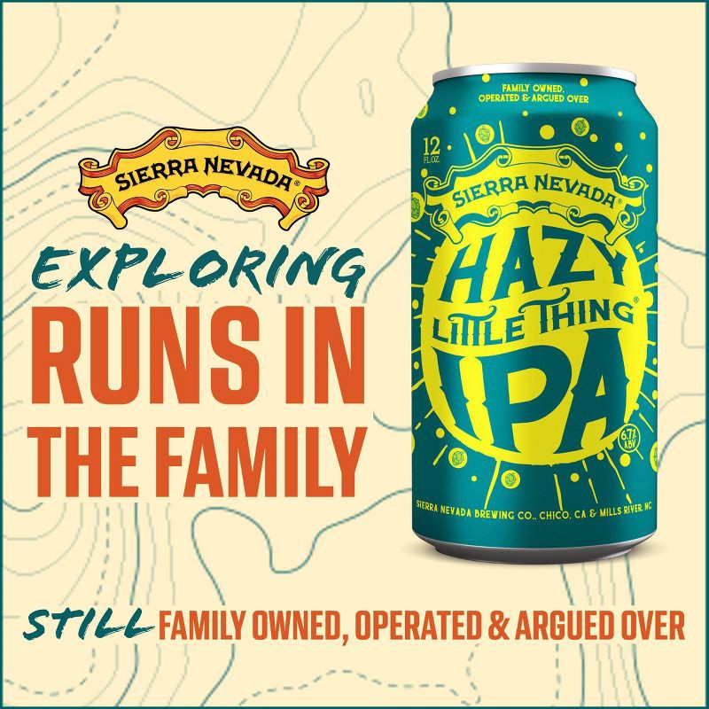 slide 3 of 10, Sierra Nevada Hazy Little Thing IPA Beer - 6pk/12 fl oz Cans, 6 ct; 12 fl oz