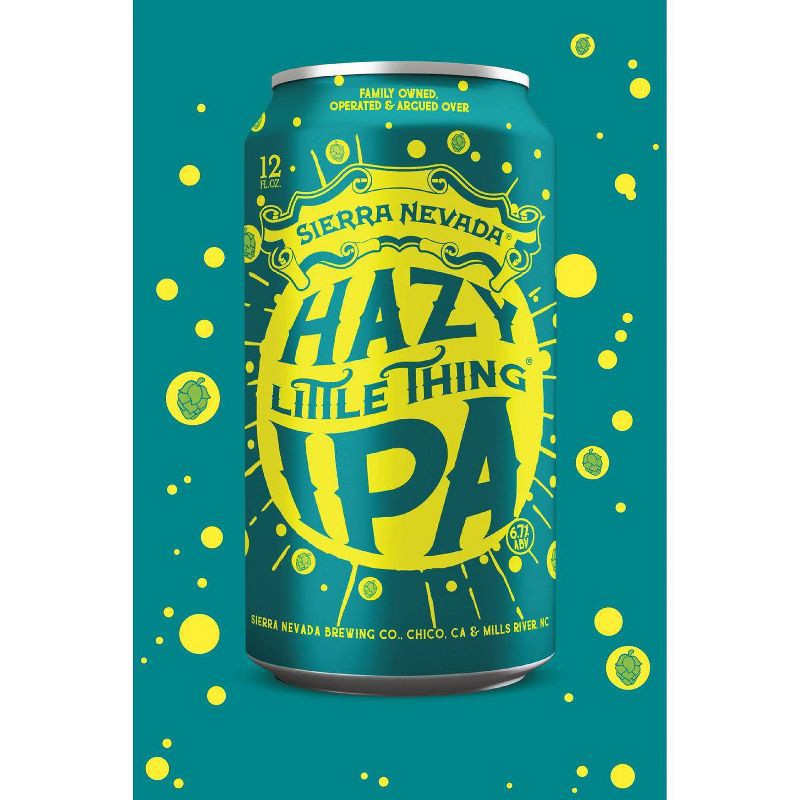 slide 5 of 13, Sierra Nevada Hazy Little Thing IPA Beer - 6pk/12 fl oz Cans, 6 ct; 12 fl oz